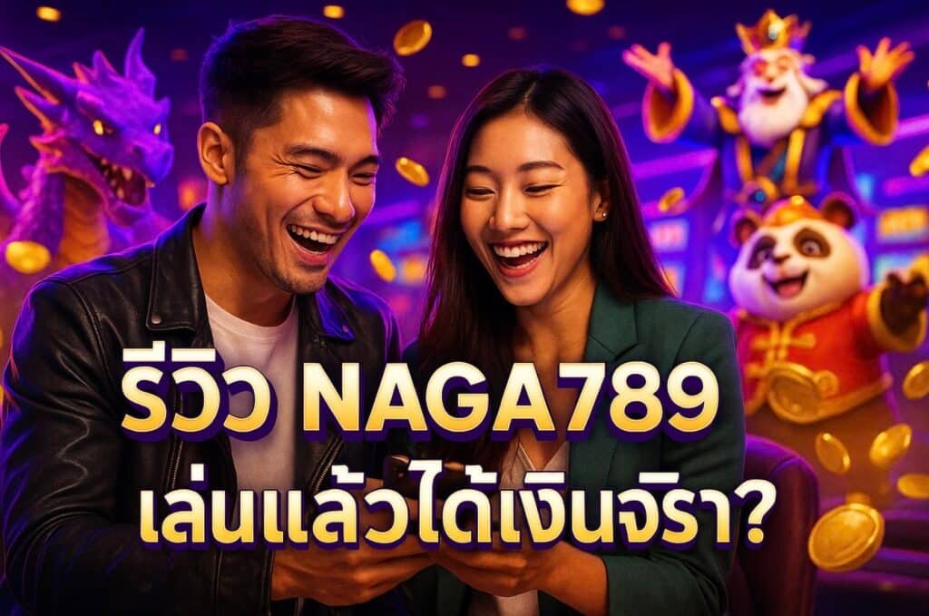 รีวิว NAGA789 เล่นแล้วได้เงินจริง