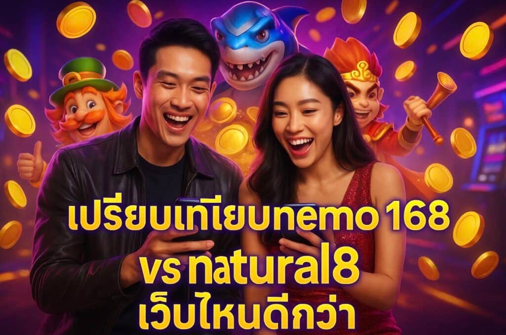 เปรียบเทียบnemo168 vs natural8 เว็บไหนดีกว่า