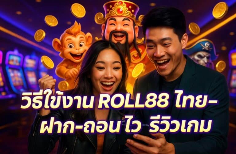 วิธีใช้งาน ROLL88 ไทย – ฝาก-ถอนไว รีวิวเกม
